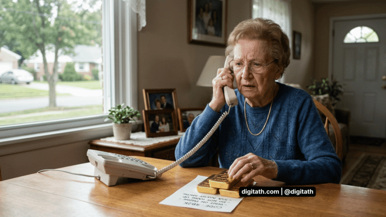 The Phone Call That Cost a 90-Year-Old Her Retirement: What Families Need to Know About the Gold Bar Scam